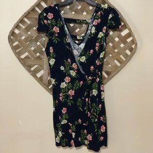 Floral Wrap Dress